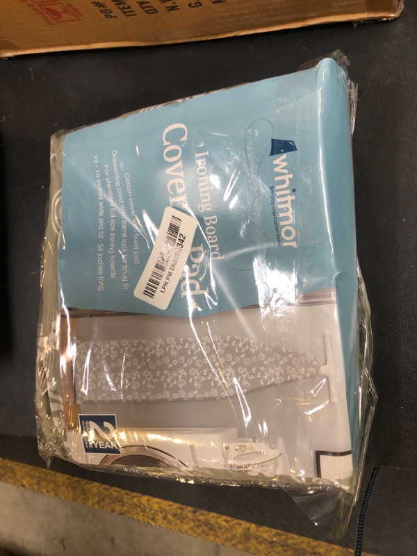 Photo 1 of Whitmor Scorch Resistant Ironing Board Cover and Pad - Grey Swirl
