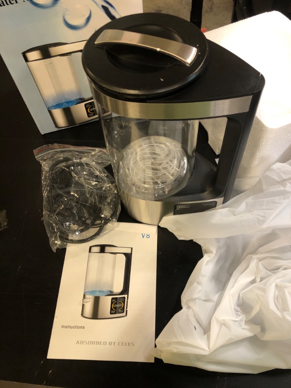 Photo 1 of Hydrogen Water Bottle 68oz, Hydrogen Water Bottle Generator with SPE and PEM Technology, Alkaline Hydrogen Water Machine, Balanced Water PH Levels