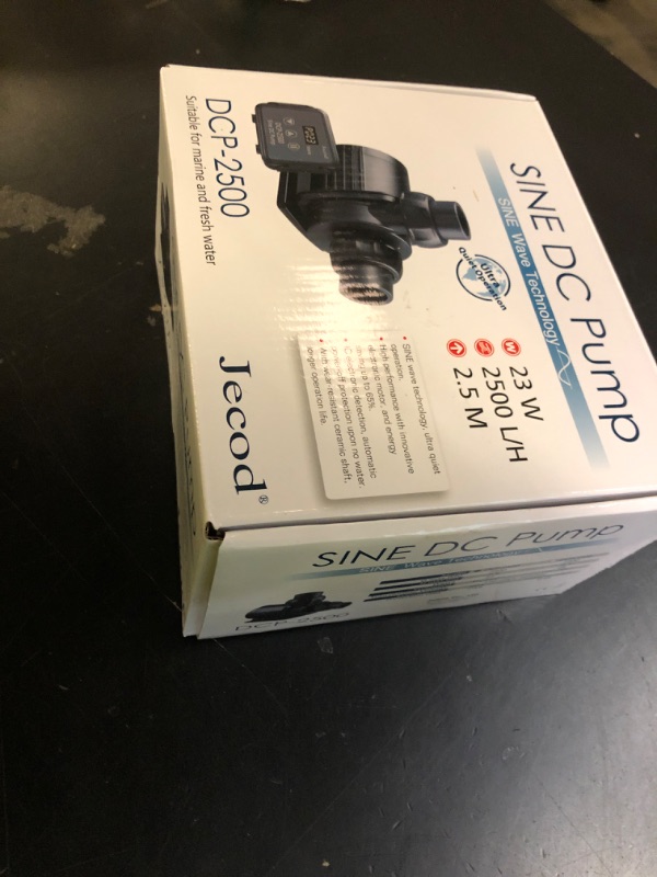 Photo 1 of Jecod DCP Sine Wave Water Return Pump (DCP-2500) by Jebao,Black
