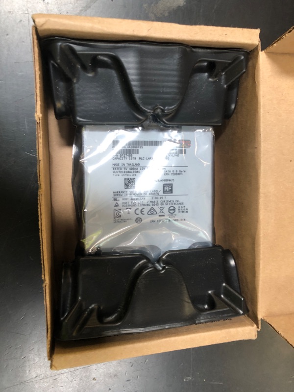 Photo 1 of Western Digital 10TB Ultrastar DC HC510 SATA HDD - 7200 RPM Class, SATA 6 Gb/s, 256MB Cache, 3.5" - Power-Disable Model - HUH721010ALE604 (Renewed)