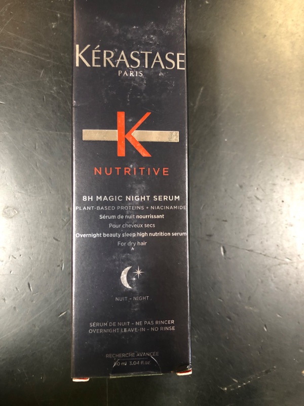 Photo 1 of Kerastase Nutritive 8H Magic Night Serum - Overnight Treatment for Dry Hair, Enhances Shine, Anti-Frizz, With Plant-Based Proteins