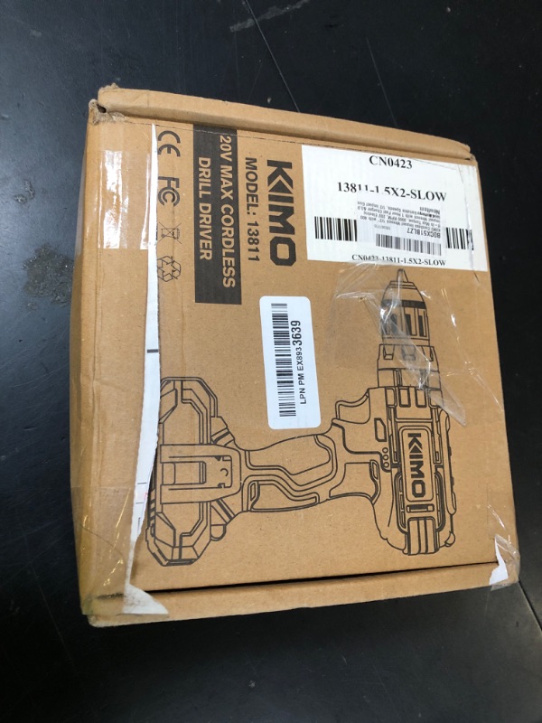 Photo 1 of KIMO Cordless Impact Wrench 1/2 Inch with 814N.M Max Torque, 3Mode Setting, 3000 RPM, 1/2 Impact Gun with 1 Hour Fast Charger, 3.0 Lion Battery, Variable Speeds, Electric Impact Wrench for Car Home