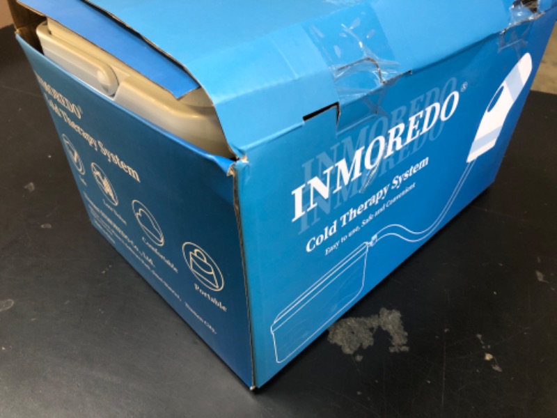 Photo 1 of Inmoredo Ice Machine for Knee After Surgery, Cold Therapy Machine for Knee Replacement with Programmable Timer,Ice Therapy Machine for Sports Injuries,Joint Pain,Strains,Sprains and Arthritis