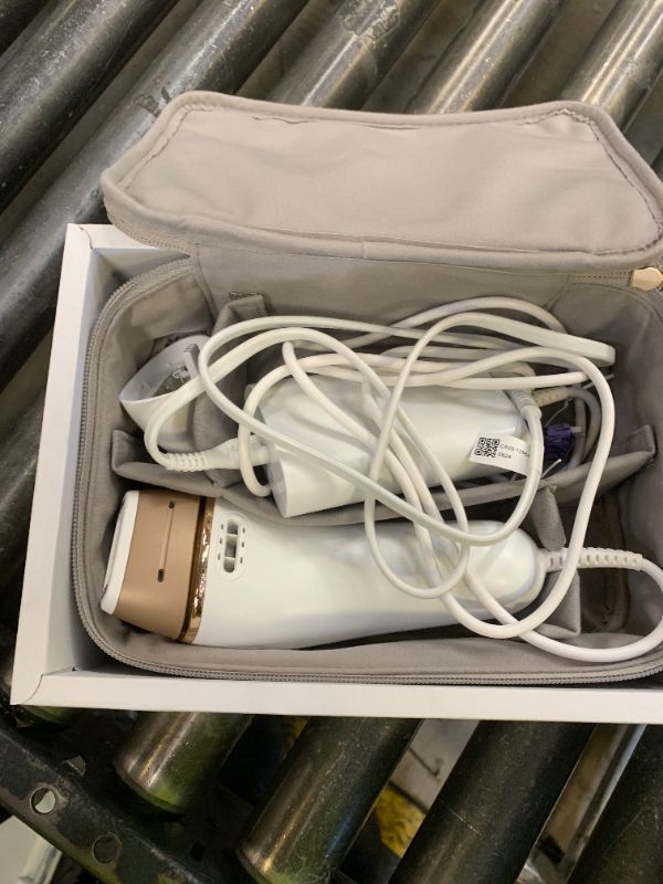 Photo 1 of Braun IPL Silk·Expert Pro 5 PL5157 Latest Generation IPL, Permanent Visible Hair Reduction, Holiday Gifts for Women and Men, at-Home Hair Removal System with Soft Pouch and Precision Head