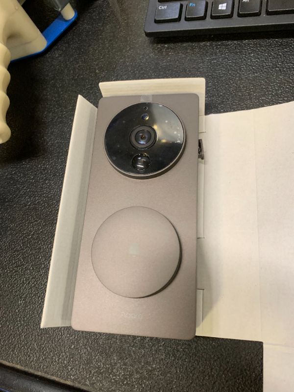 Photo 1 of Aqara Smart Doorbell Camera G410 with Chime, 2K, HomeKit Secure Video, 2-Way Audio, Built-in Matter Hub, Wireless/Wired, Supports