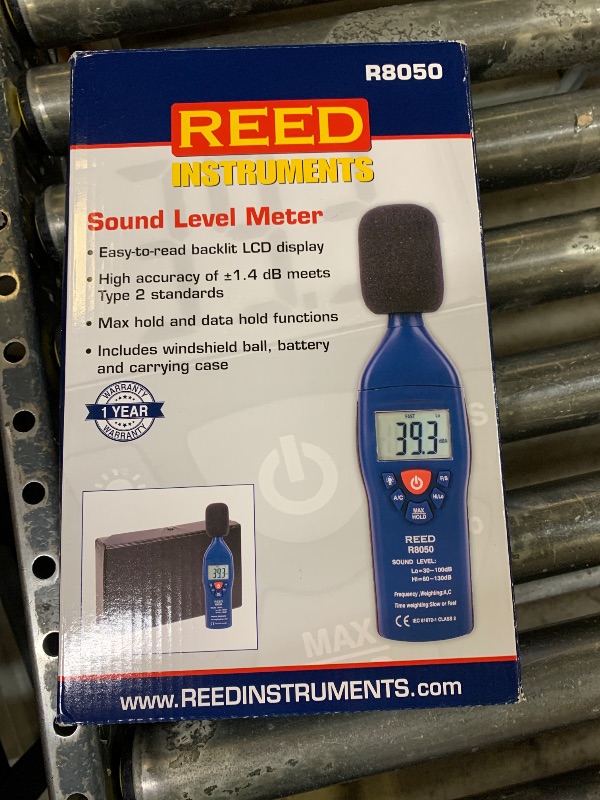 Photo 1 of REED Instruments R8050 Dual Range Sound Level Meter