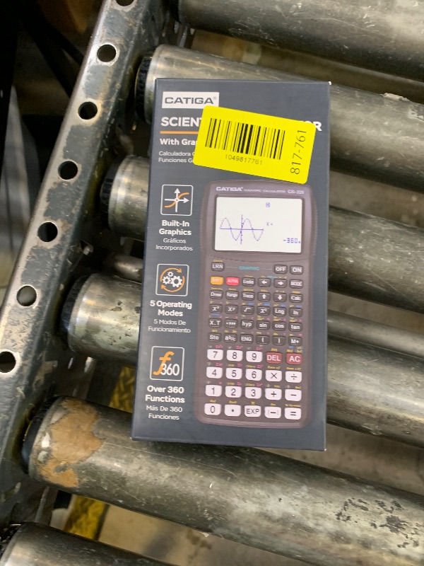 Photo 1 of CATIGA Scientific Calculator with Graphic Functions, Multiple Modes with Intuitive User Interface for Beginners and Advanced Courses, High School or College, CS-229
