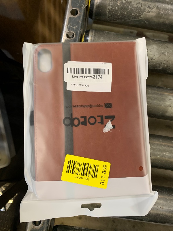 Photo 1 of ZtotopCases for New iPad Mini 7 (A17 Pro) Case 2024 / iPad Mini 6 Case 8.3 Inch, Premium PU Leather Folio Stand Cover with Auto Wake/Sleep, Front Card Pocket, Brown