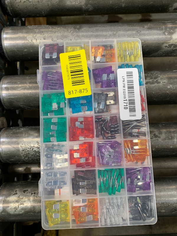 Photo 1 of JOREST 280 Pcs Fuse Kit,182 Mini Car Fuses Assortment + 98 Standard Auto Blade Fuse, Replacement for Tool Automtive RV Motorcycle Truck Accessories(2A 3A 5A 7.5A 10A 15A 20A 25A 30A 35A 40AMP)