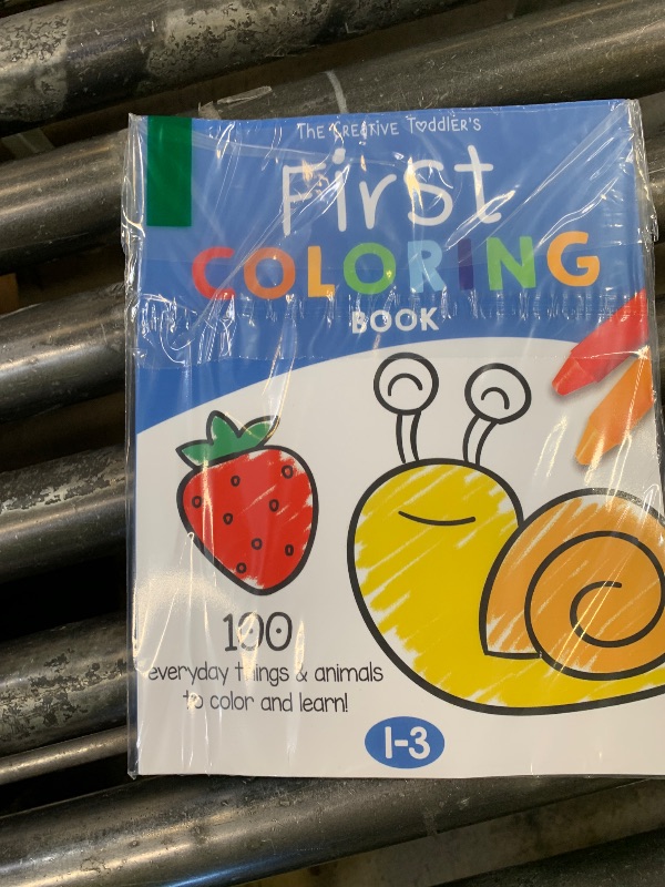 Photo 1 of The Creative Toddler’s First Coloring Book Ages 1-3: 100 Everyday Things and Animals to Color and Learn | For Toddlers and Kids ages 1, 2 & 3 (US Edition)