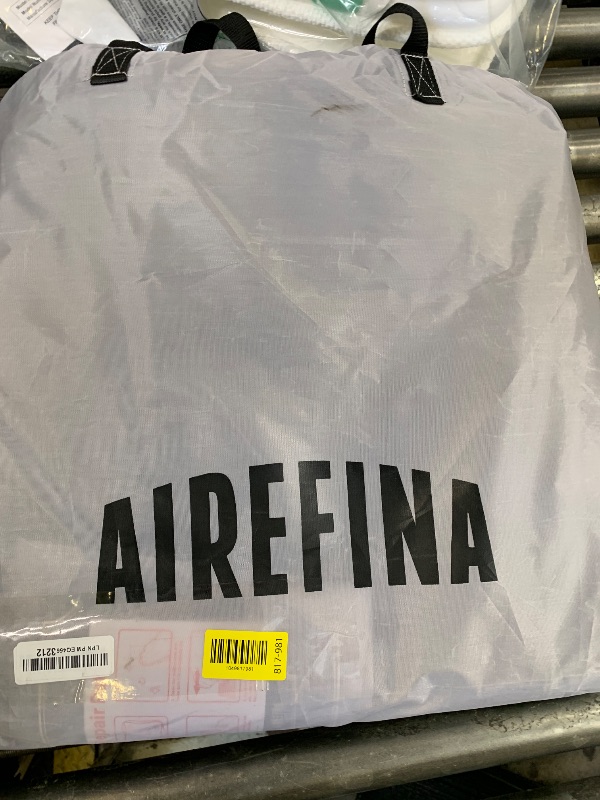 Photo 1 of Airefina Air Mattress Full with Built in Pump, Upgraded 18'' Blow Up Mattress, Comfortable Inflatable Mattress for Home Guest Colchones Inflables Temporary Air Bed Full Size with Carry Bag 700 lbs Max