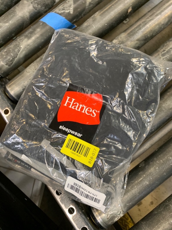 Photo 1 of Hanes mens Jersey Pant pajama bottoms, Midnight Black, Large US