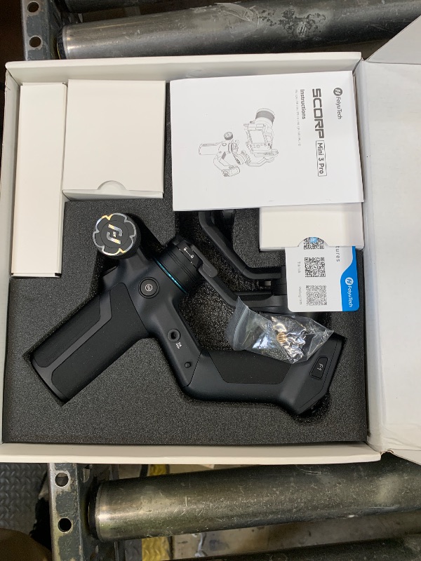 Photo 1 of FeiyuTech SCORP Mini 3 Pro Camera Gimbal with AI Tracker,Detachable Remote Handle All in One Camera Stabilizer,for Sony/Canon/Nikon/Gopro11/DJI Action 5 pro/iPhone 16,Payload 4.4lbs,Bluetooth Control