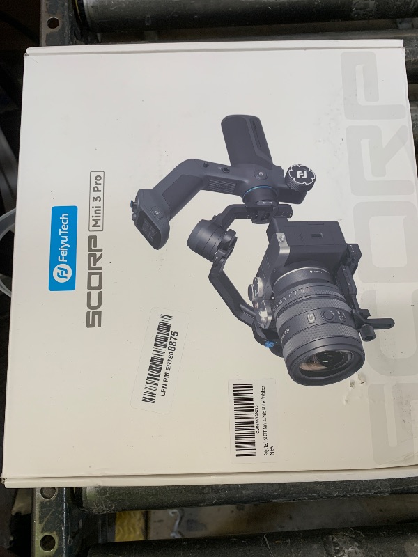 Photo 1 of FeiyuTech SCORP Mini 3 Pro Camera Gimbal with AI Tracker,Detachable Remote Handle All in One Camera Stabilizer,for Sony/Canon/Nikon/Gopro11/DJI Action 5 pro/iPhone 16,Payload 4.4lbs,Bluetooth Control