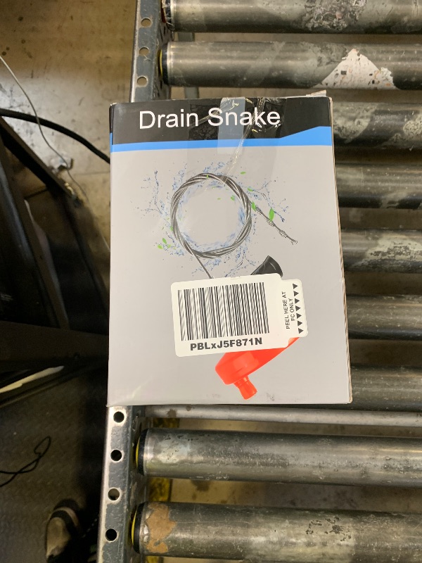 Photo 1 of Drain Snake Auger 33 Feet, Plumbing Snake Drain Hair Clog Removal Tool, Heavy Duty Toilet Snake Auger, Sink Unclogger Drain Cleaner Tool for Bathroom Kitchen Tub Shower Drain Clog Remover with Gloves