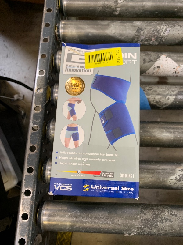 Photo 1 of Neo-G Groin Brace for Thigh or Hamstring Injury. Groin Brace for Men and Women - for arthritis, pulled groin, strain - Adjustable Groin Compression Support - Unisex