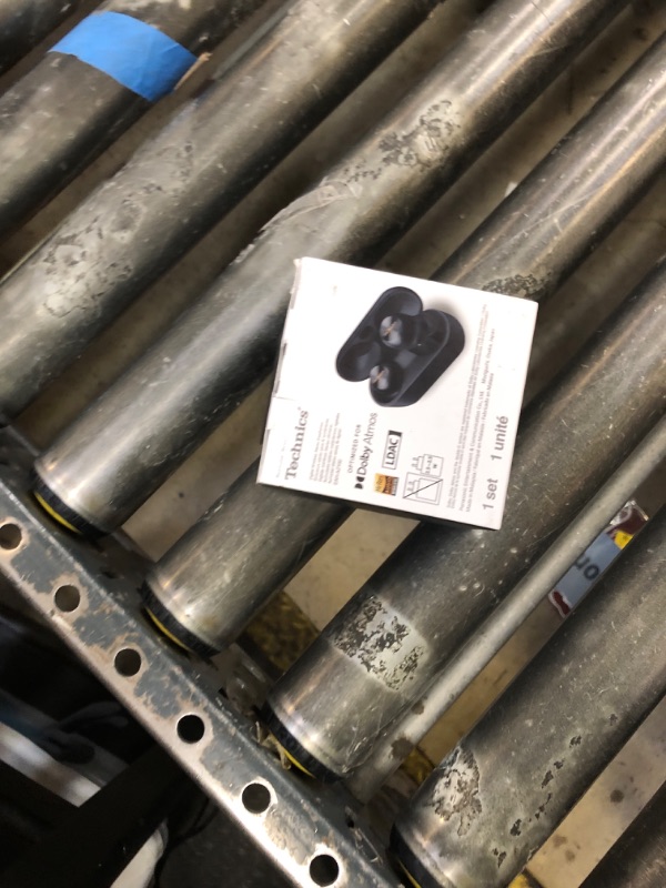Photo 1 of *SOLD FOR PARTS** Technics Reference Class Hi-Fi Wireless Earbuds, Dolby Atmos, Head Tracking, Adaptive Noise Cancelling, 3 Device Multipoint, 10-hr Battery, Wireless Charging, in Ear Headphones - EAH-AZ100-K (Black)