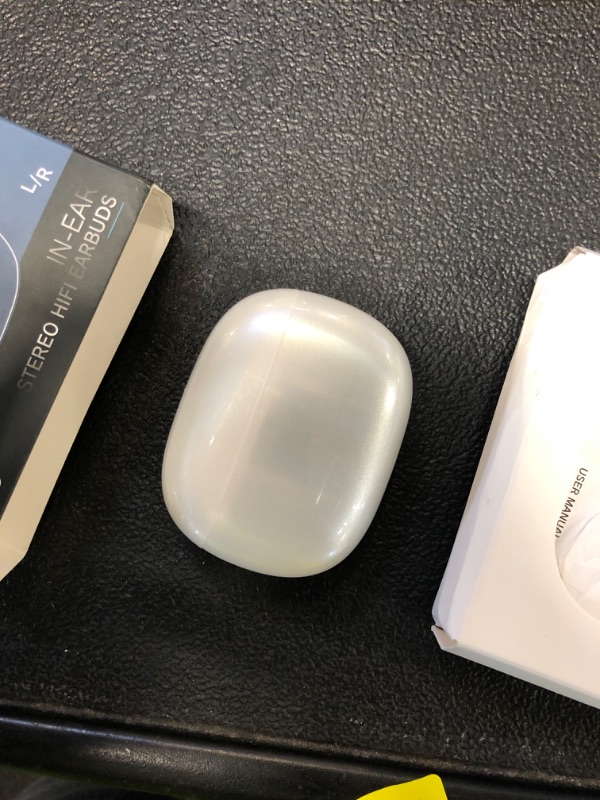 Photo 1 of JGUG Wireless Earbuds, Bluetooth Ear Buds Headphones with LED Charging Case, Deep Bass Stereo Sound, 40 Hours Playtime, IP7, Lightweight in-Ear Earphones for iPhone Android Sports Workout