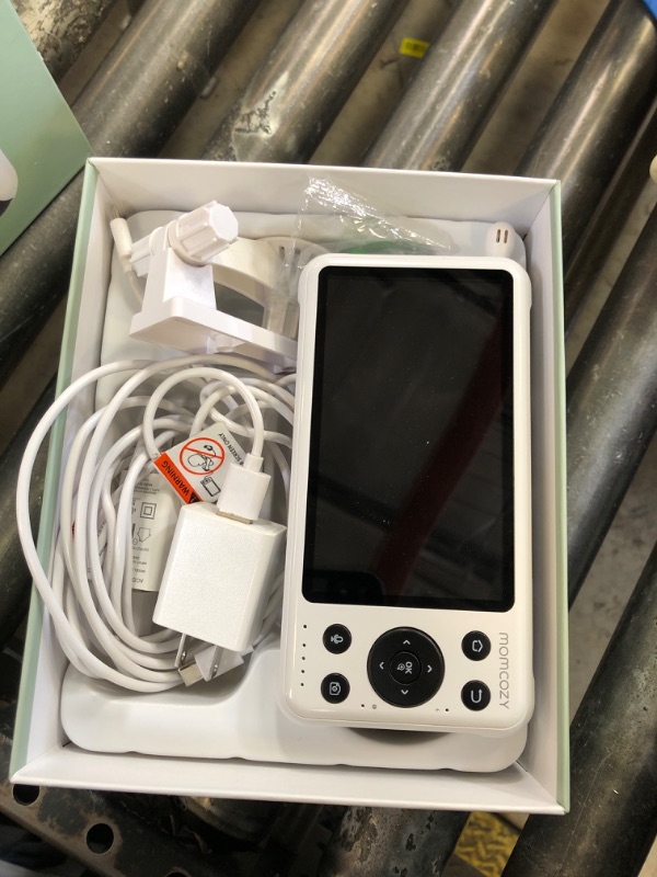 Photo 1 of Momcozy Smart WiFi Baby Monitor with Camera and Audio, 5" 1080P Screen with Wall Mount, Motion & Cry Detection, Safe Fence, Clear Night Vision, 5000mAh Battery, 2-Way Talk, Photo & Video Recording