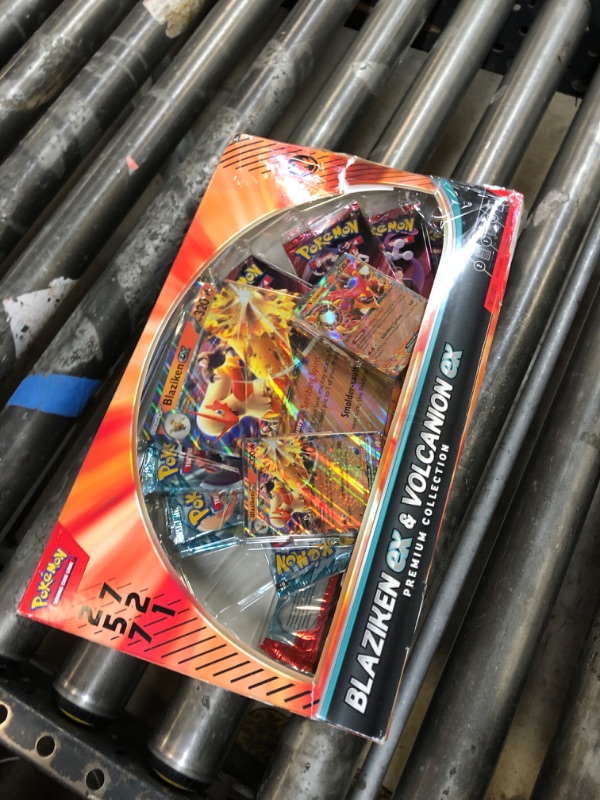 Photo 1 of Pokémon TCG: Blaziken ex & Volcanion ex Premium Collection - 2025 Amazon Holiday Exclusive