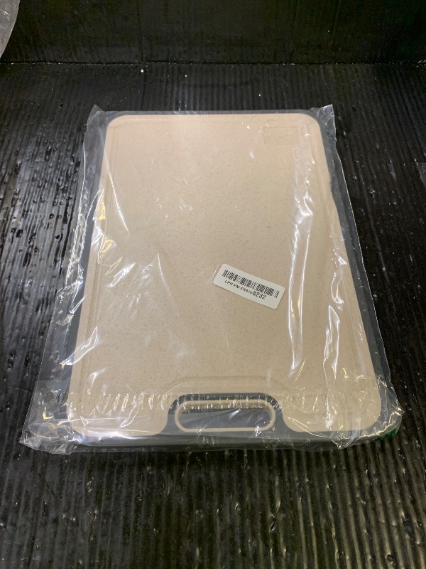 Photo 1 of Titanium Cutting Board for Kitchen, Cutting Board Double Sided Food Grade, Pure Titanium and Wheat Straw PP, Easy to Clean Large Size 16”×11”