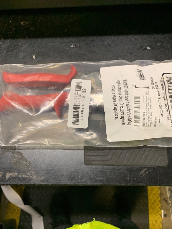 Photo 1 of MIDWEST Special Hardness Aviation Snip - Left Cut Offset Stainless Steel Cutting Shears, Made in the USA - MWT-SS6510L