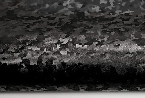 Photo 1 of VViViD+ Black Stealth Small Patternless Camouflage Vinyl Wrap Roll (10ft x 5ft)