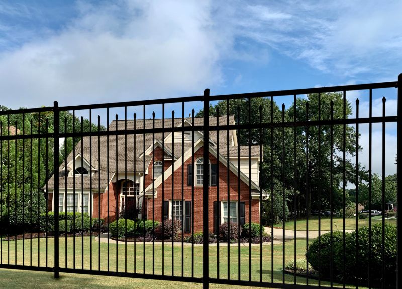 Photo 1 of Fenteck DIY Fence 6.5'W x 4'H Steel Black
