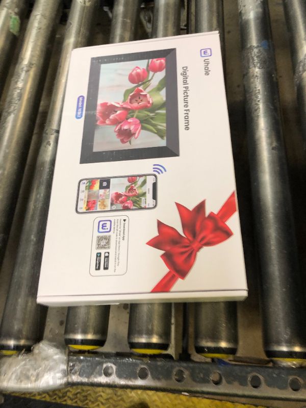 Photo 1 of Uhale Digital Picture Frame 32GB Storage 10.1 Inch WiFi Electronic Photo Frames SD Card Slot IPS Touch Screen HD Display Auto Rotate Slideshow Share Videos Photos Instantly Send Wishes Remotely