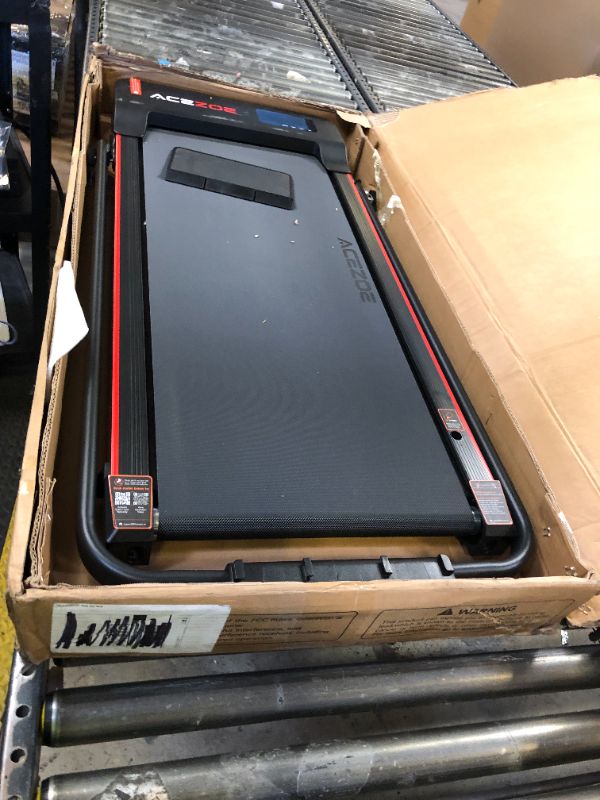 Photo 1 of acezoe 2 in 1 foldable treadmill