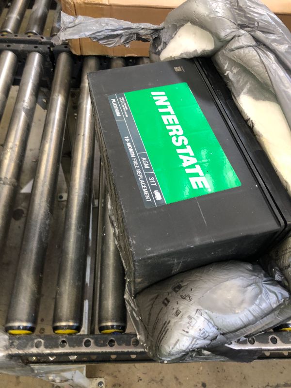Photo 1 of Interstate Batteries Marine Deep Cycle Battery 12V 100Ah 925CCA (31-AGM5) Pure Matrix Power Commercial Battery Pure Lead AGM Replacemen