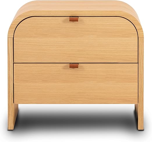Photo 1 of POLY & BARK Cirq Nightstand in Oak