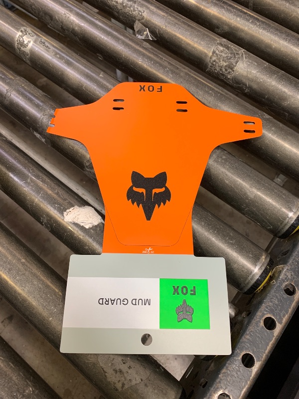 Photo 1 of Fox Racing Mountain Bike Mud Guard, Orange, One Size