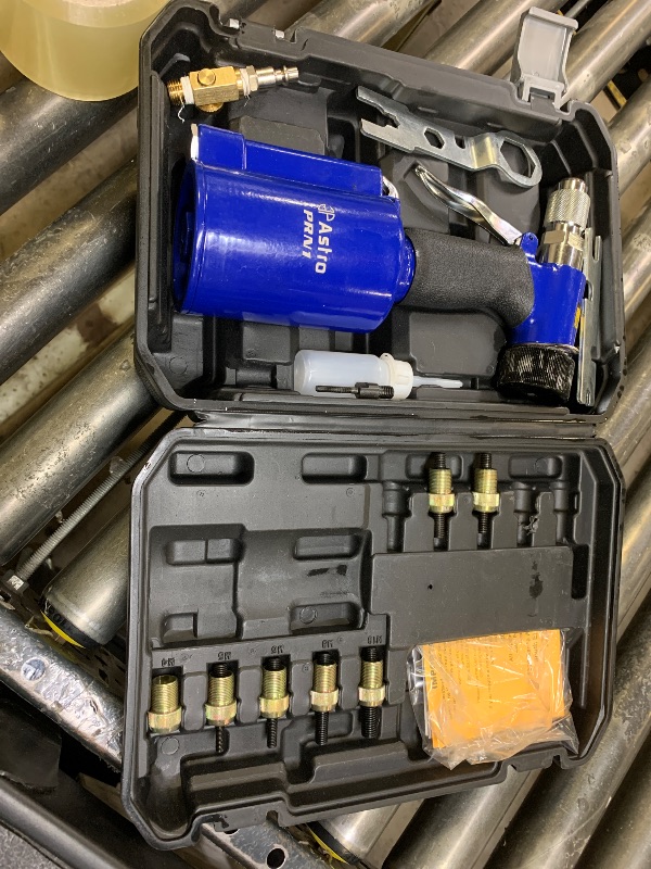 Photo 1 of Astro Pneumatic Tool PRN1 3/8" Capacity Pneumatic Rivet Nut Setting Kit - Metric & SAE