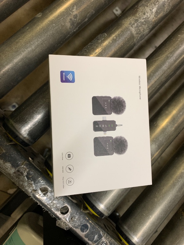 Photo 1 of BAILIXIN 3-in-1 Mini Microphone for iPhone, Android, Camera - 328ft Long Range, 20H Battery Life, Wireless Microphones, Lapel Mic with AI Noise Reduction for Video Recording, YouTube, TikTok