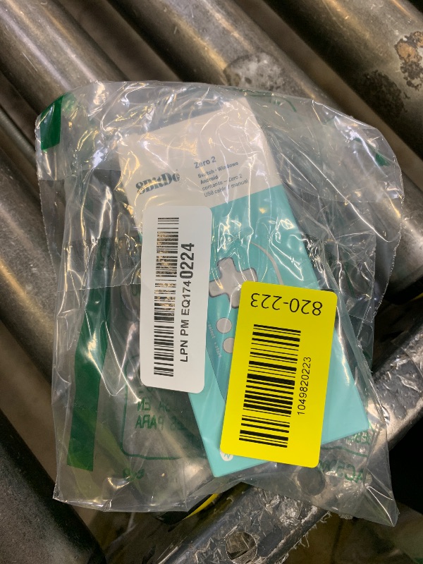 Photo 1 of Nargos 8Bitdo Zero 2 Bluetooth Key Chain Sized Mini Controller for Nintendo Switch, Windows, Android and macOS (Turquoise Edition)