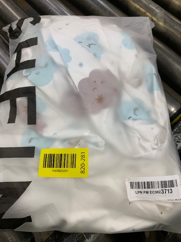 Photo 1 of BSTOPPT Newborn Sleep Sack Baby Swaddle,3-6 Months,3-Way Adjustable Wearable Blanket,100% Rayon Cotton Swaddling Sleeping Bag?TOG 0.5?Clouds&Starry Sky?
