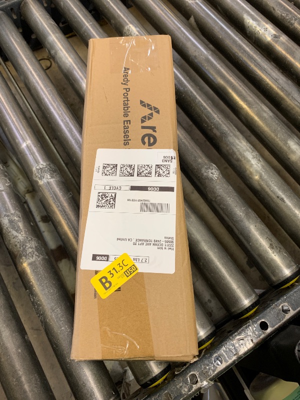 Photo 1 of Easels for Painting Canvas, Aredy 66" Art Easel for Drawing, Portable Painting Easel Stand, Metal Table Top Easel