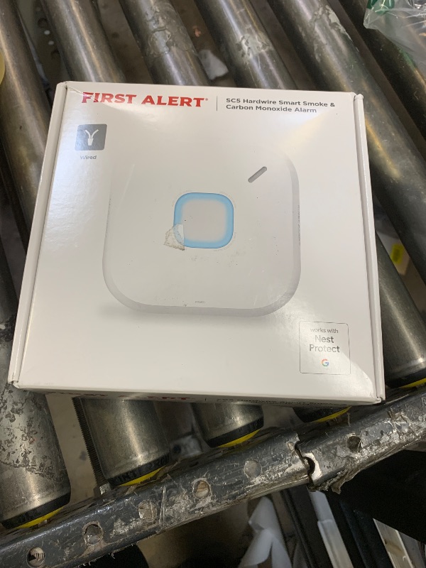 Photo 1 of First Alert SC5 Hardwire Smart Smoke & Carbon Monoxide Alarm, SMCO600NV-AC, 1-Pack