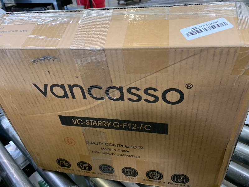 Photo 1 of vancasso Starry 12 Pieces Dinnerware Sets for 4, Green Reactive Glaze Dishes Sets, Ceramic Plates and Bowls Set, Dinner Salad Dessert Plates, and Cereal Bowls Set, Dishwasher and Microwave Safe