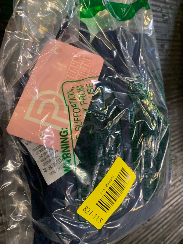 Photo 1 of POSHDIVAH Women's Maternity Bodysuit Pregnancy Shapewear Sleeveless Scoop Neck Tank Top Shorts Pregnant Romper Jumpsuit for Yoga Navy Blue Medium