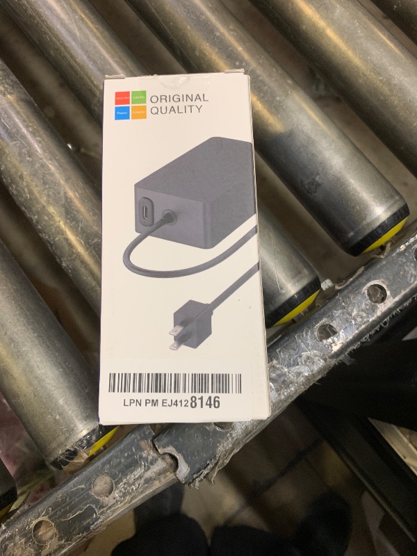 Photo 1 of 65W Laptop Charger Compatible with Microsoft Surface Pro 11, 10, 9, 8, 7+, 7, 6, 5, X, Laptop 7/6/5/4/3/2/1/Studio, Book 3/2/1, Go 4/3/2/1, 10FT