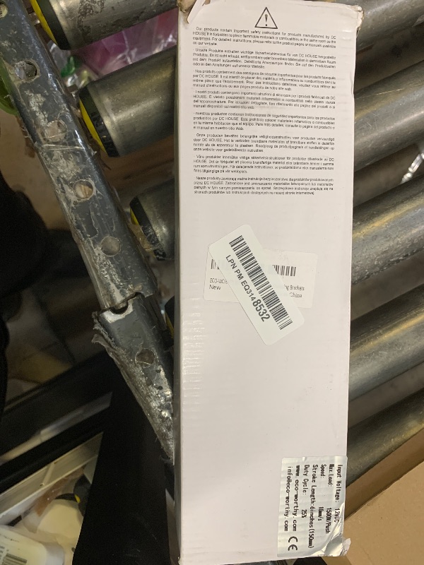 Photo 1 of ECO-WORTHY 12V 6 Inch Stroke Linear Actuator 330lbs Maximum Lift with Mounting Brackets (12VDC 6 inch (150mm))