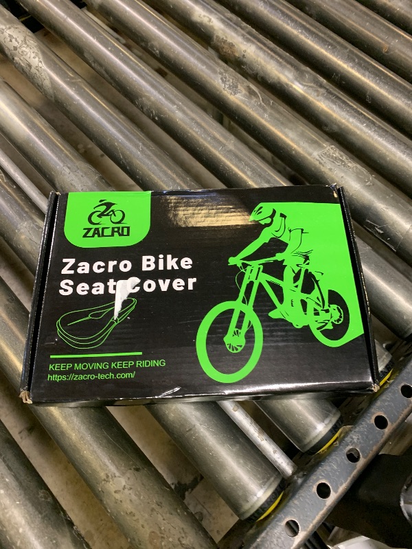 Photo 1 of Zacro Bike Seat Cushion - Gel Padded Cover for Men Women Comfort, Extra Soft Exercise Bicycle Compatible with Peloton, Stationary or Cruiser Seats