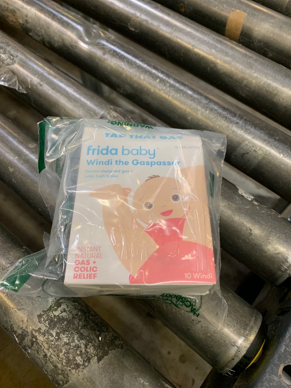 Photo 1 of Frida Baby Windi Gas Passer, Baby Gas Relief, Colic Baby Relief, Made in USA, 100% Natural, Safe & Effective Instant Constipation Relief for Babies & Infants, 10ct