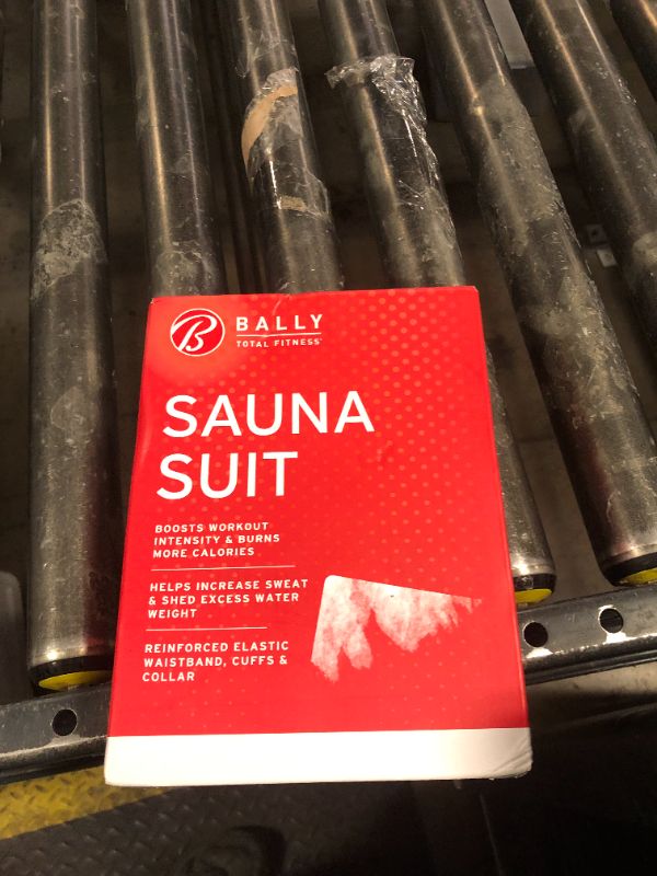 Photo 1 of Bally Total Fitness Men's Sauna Suit, Black, Large-X-Large