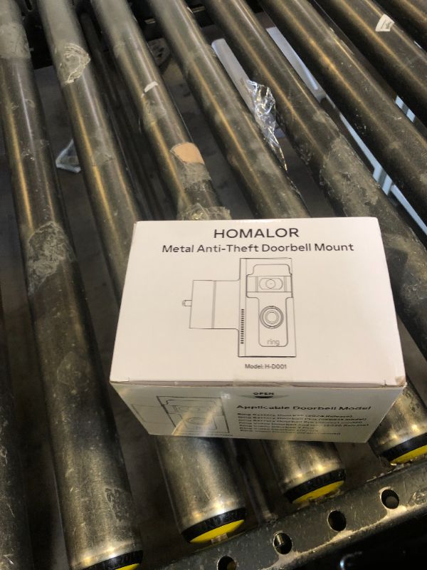 Photo 1 of Anti Theft Ring Doorbell Mount: Metal Ring Apartment Door Mount Blink Doorbell Camera Holder No Drill - Renter Friendly Ring Doorbell Mount No Damage
