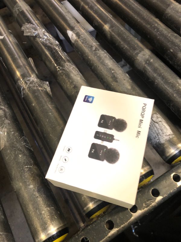 Photo 1 of PQRQP 3-in-1 Mini Microphone for iPhone/Android/Camera, Hi-Fi Audio, 48kHz/24-bit, Wireless Microphones, 328ft Range, 20H Battery, Lapel Mic with Noise Reduction for Live Streaming, TikTok, YouTube