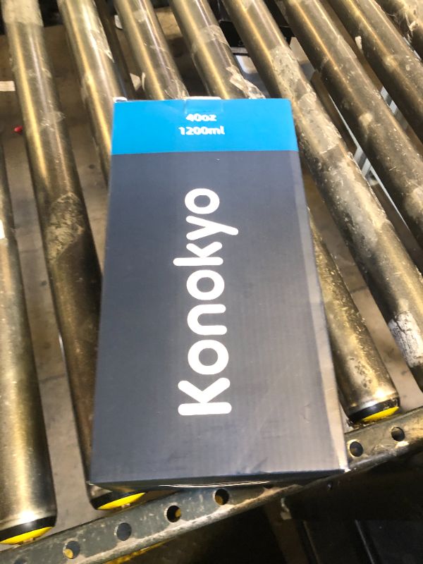 Photo 1 of Konokyo 40 oz Tumbler with Handle and 2 Straws,2 in 1 Lid Insulated Water Bottle Stainless Steel Travel Coffee Mug,Wisteria
