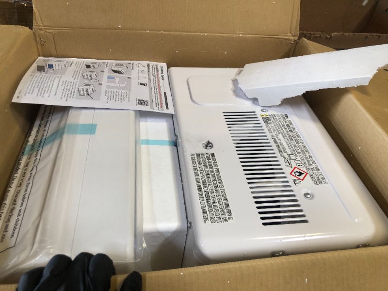 Photo 1 of Midea 8,000 BTU U Shaped Smart Inverter Window Air Conditioner - Cools 350 Sq Ft, Ultra Quiet with Open Window Flexibility - Alexa/Google Assistant Compatible - 35% Energy Savings, Remote (Updated)